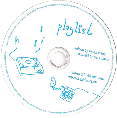Playlist June 2, 2004. POP  SONGS (Sp) by  Meesoo Lee Curator: Paul Wong.